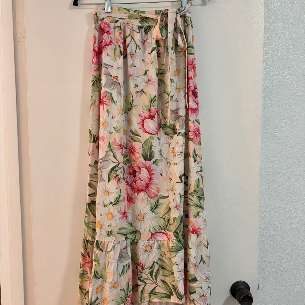 Maaji // Romantica Dolly Long Skirt // (M - Floral Pink Combo) *NWT*